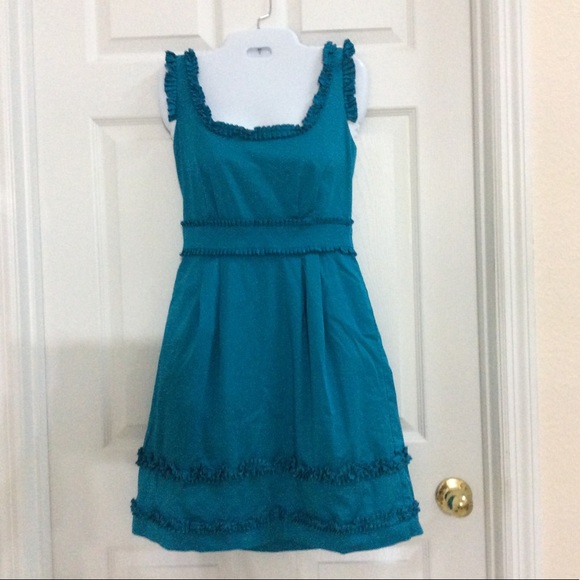 Max & Cleo Dresses & Skirts - EUC Max & Cleo Women’s Teal Dress Size 8